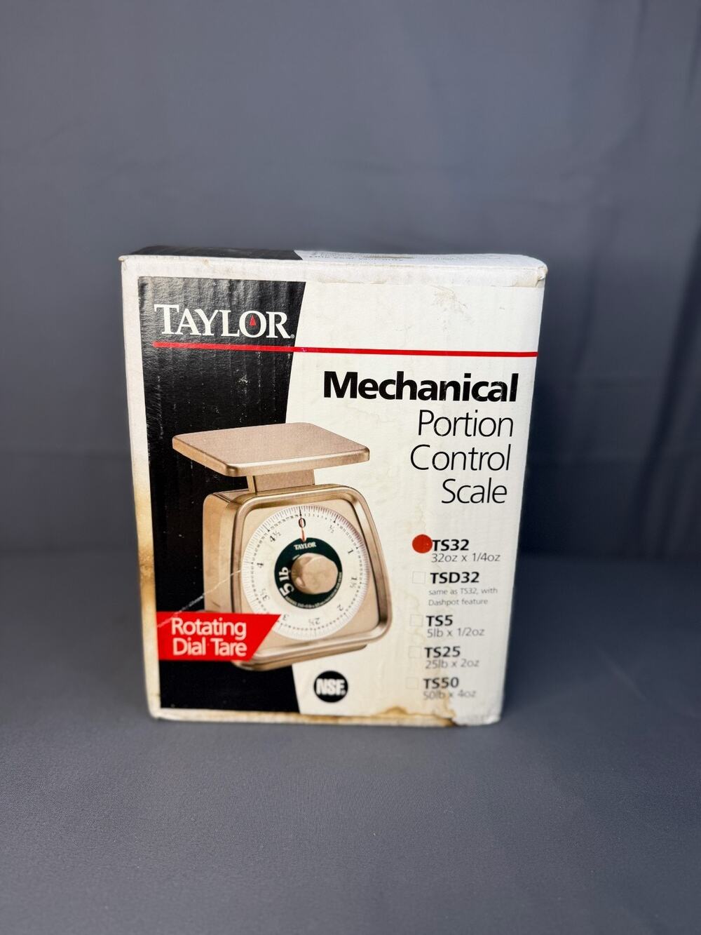 Taylor Professional Mechanical Portion Control Scale Model TS32 NIB